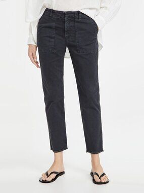 Nili Lotan "Jenna" Pant in Carbon, size 00